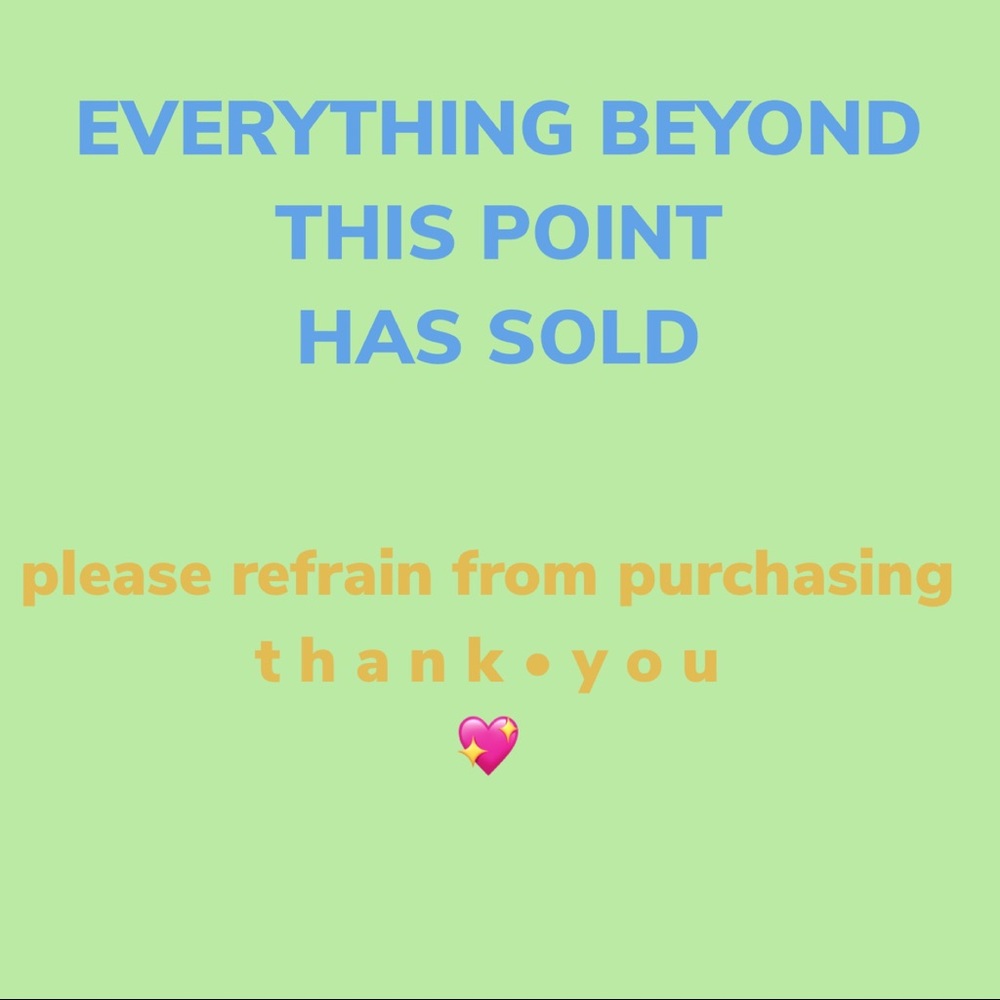 PLS VIEW ABOVE LISTINGS ONLY 〰️